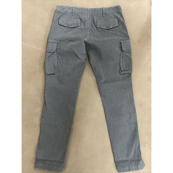 NWT Guideboat Pants Mens 32 Navy Cargo Outdoor Button Fly FS Benefits Charity - Picture 7 of 10